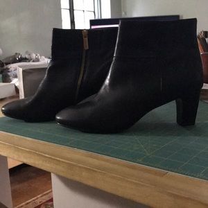 Taryn rose black booties